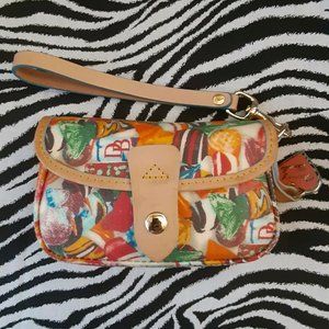SO CUTE! RETIRED DOONEY & BOURKE RETIRED & RARE CANDY WRISTLET / CLUTCH!